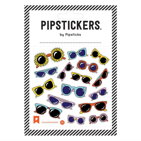 Fuzzy Sunglasses Sticker Sheet