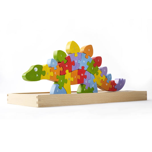 Dino A-to-Z Puzzle & Playset