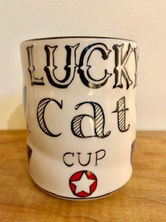 Lucky Cat and Mouse Cup - 9oz, Large
