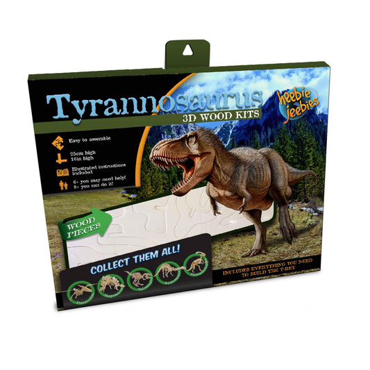 Tyrannosaurus 3D Wood Modeling Kit