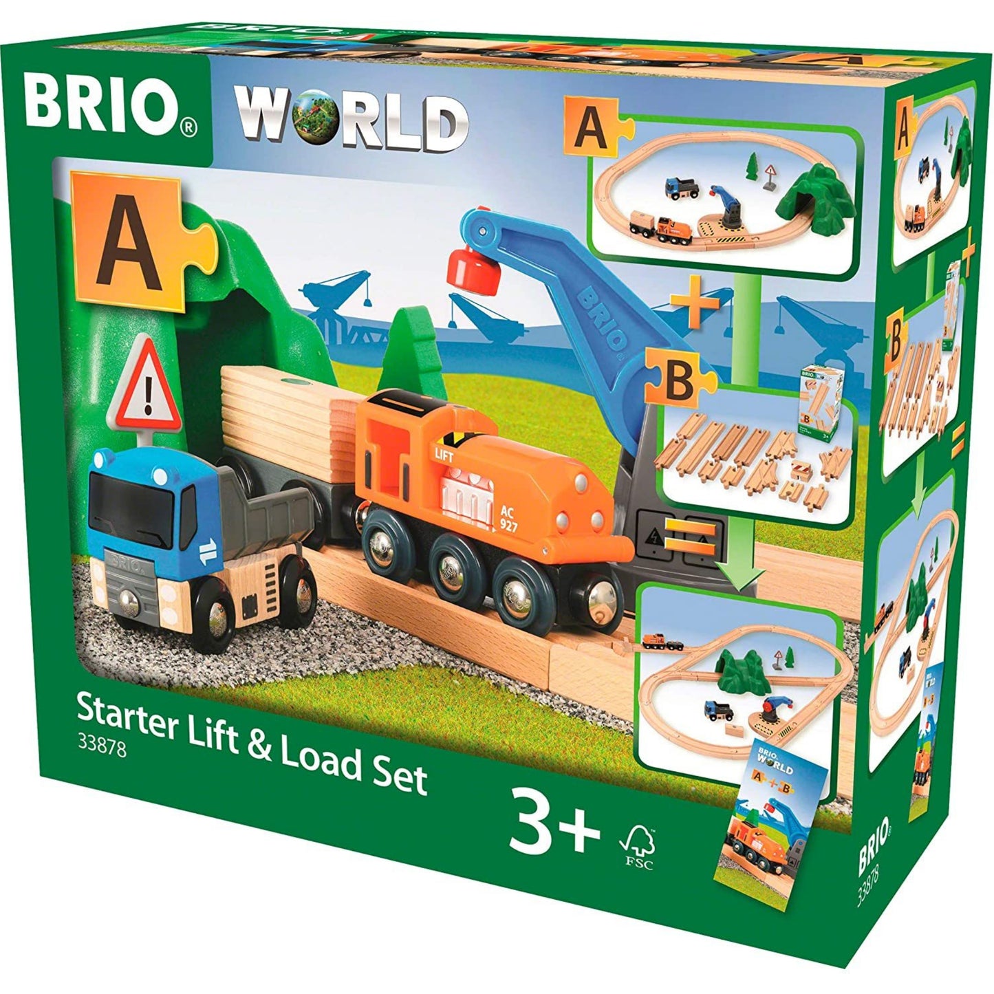 Brio Starter Lift & Load Train Set