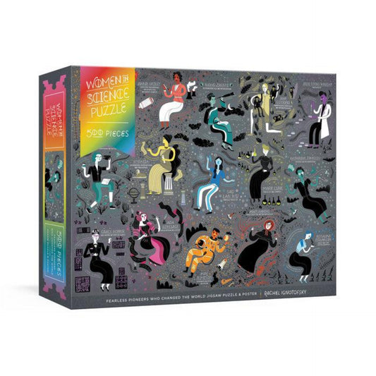 Women in Science 500 Piece Puzzle