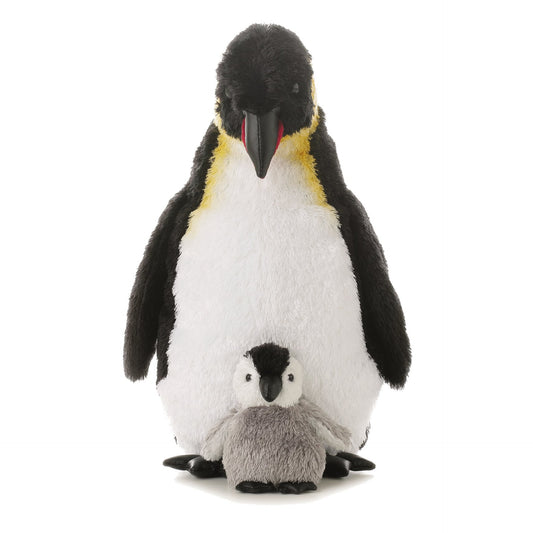 Emperor Penguin with Baby 12" Miyoni Plush