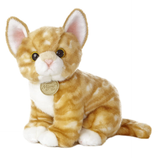 Orange Tabby Kitten 10" Miyoni Tots Plush