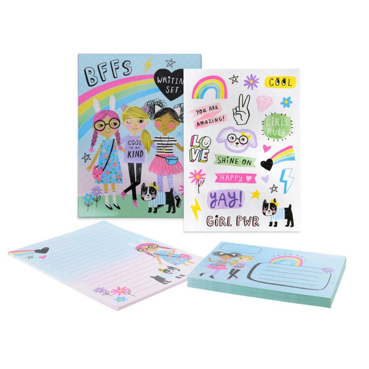 Cool Girls BFF Letter Writing Set