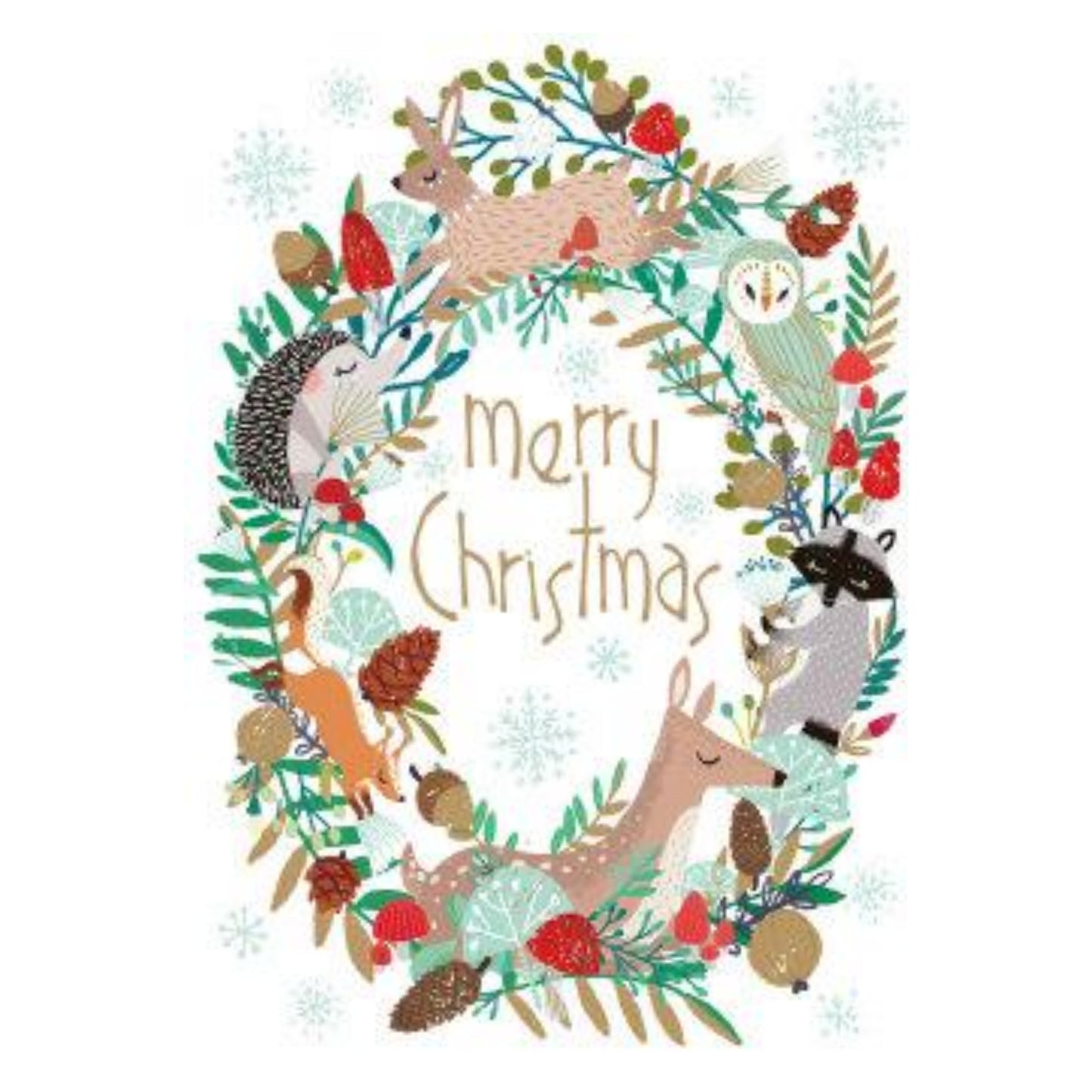 Frosty Forest Christmas Card Set
