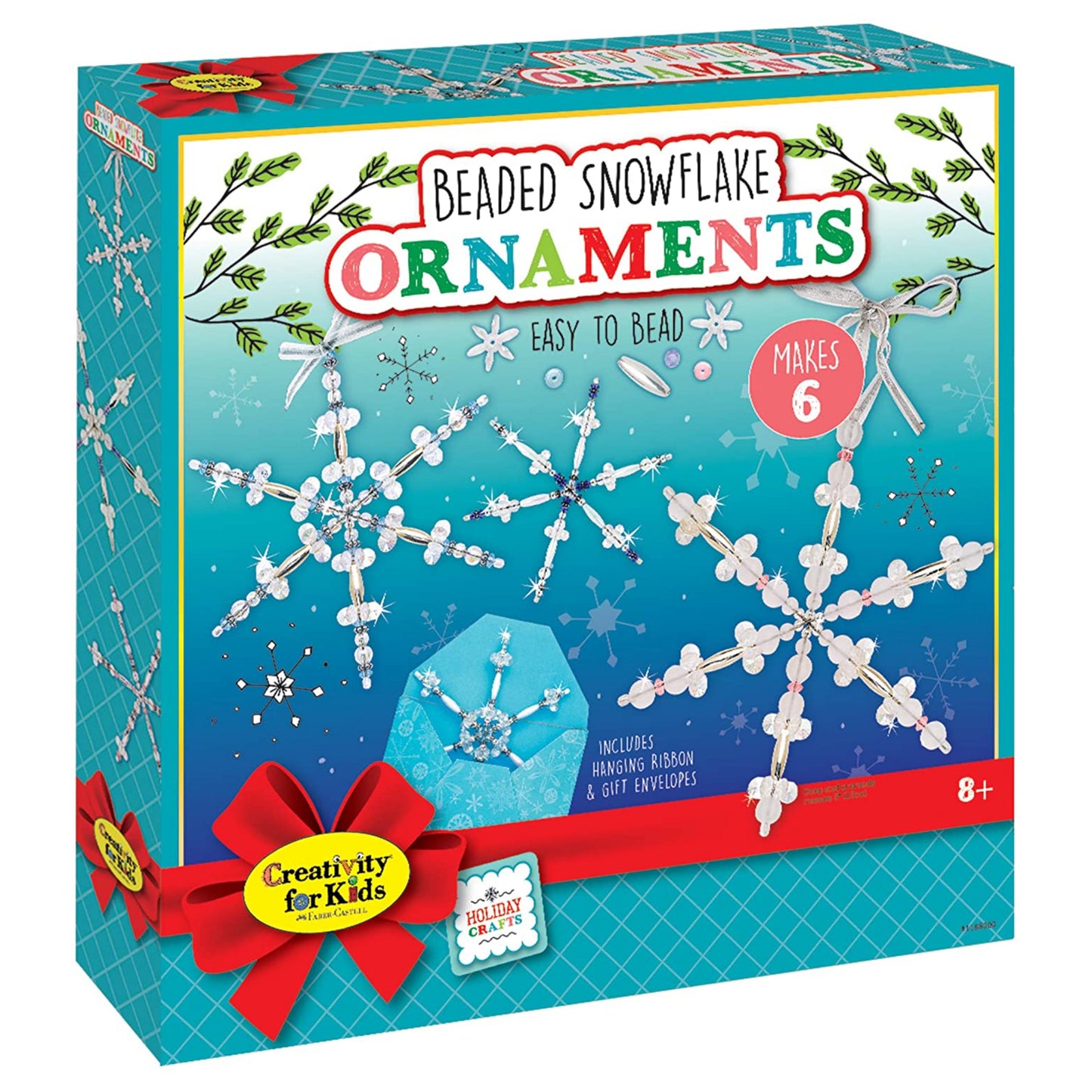 Beaded Snowflake Ornament Kit