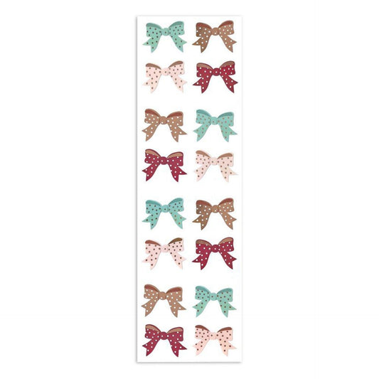 Polka Dot Bows Sticker Sheet