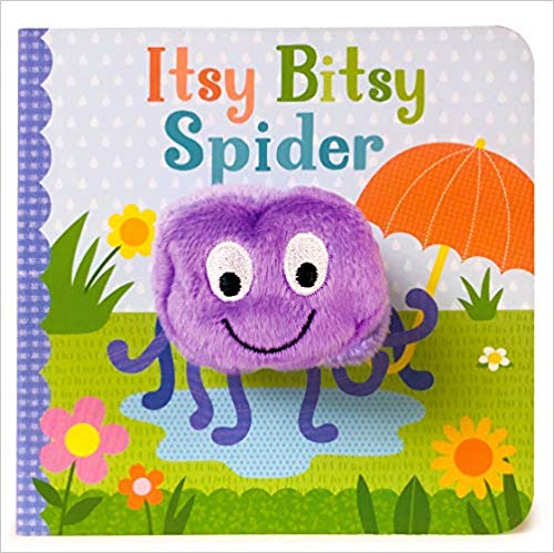 Itsy Bitsy Spider Finger Puppet Book