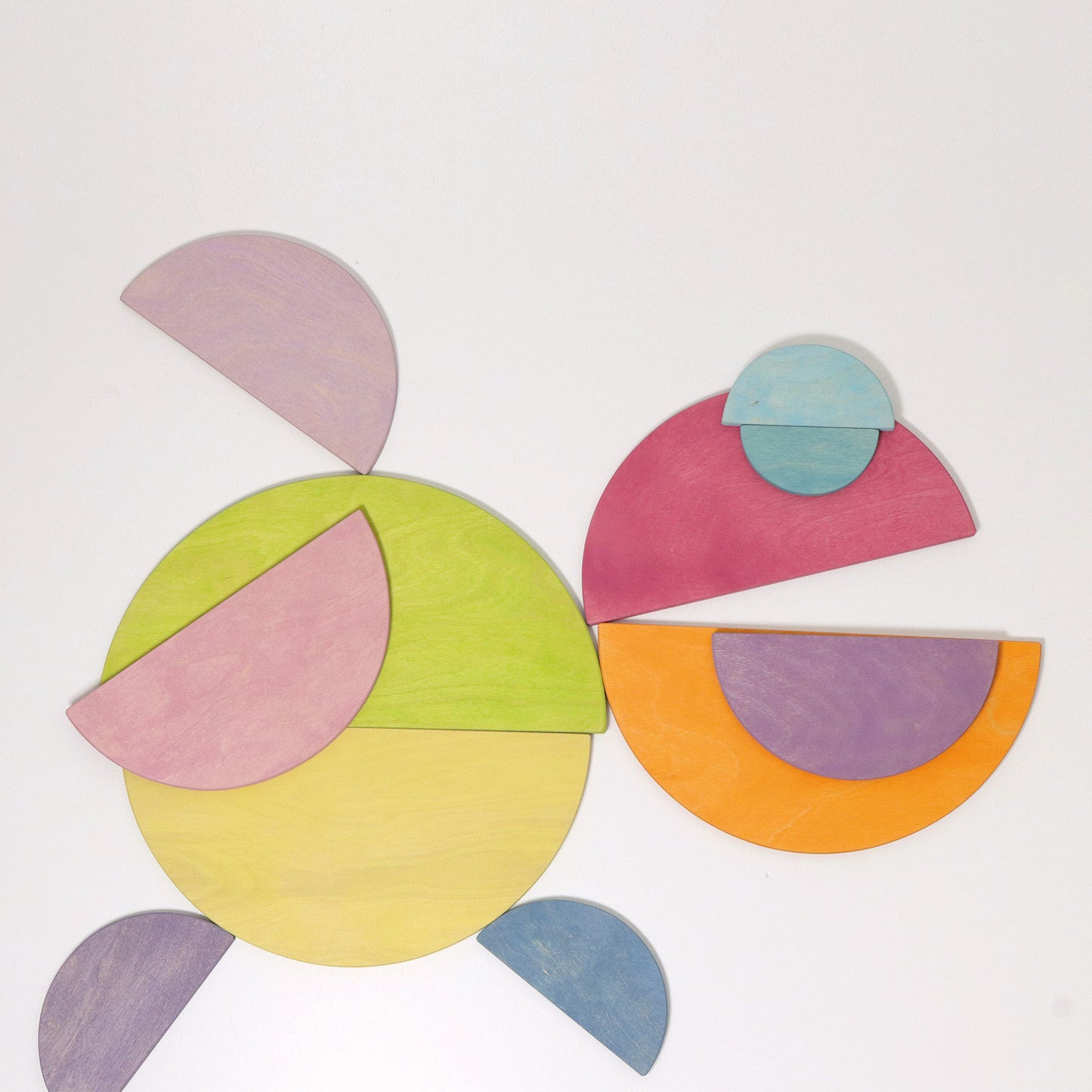 Grimm's Wooden Pastel Semi-Circles