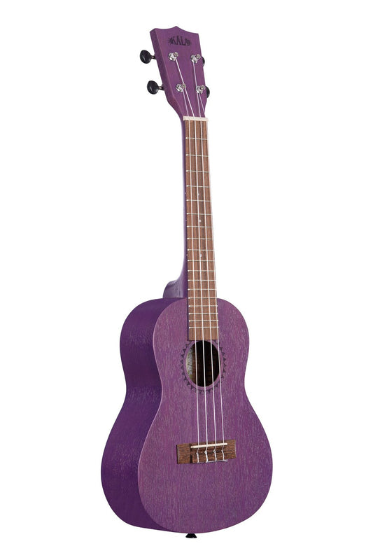 Purple Stained Meranti Concert Ukulele