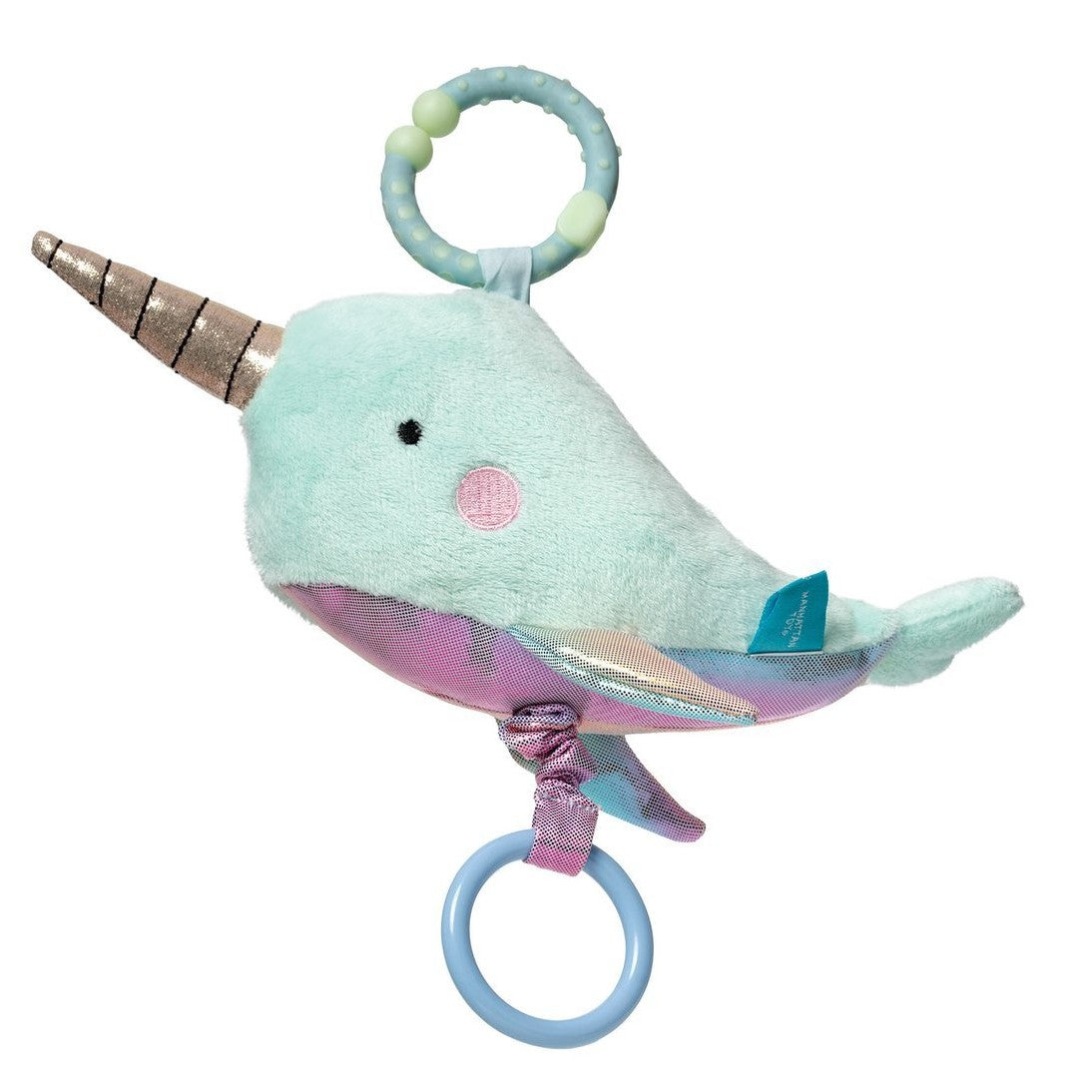 Under the Sea Narwhal Clip-On Activity Toy