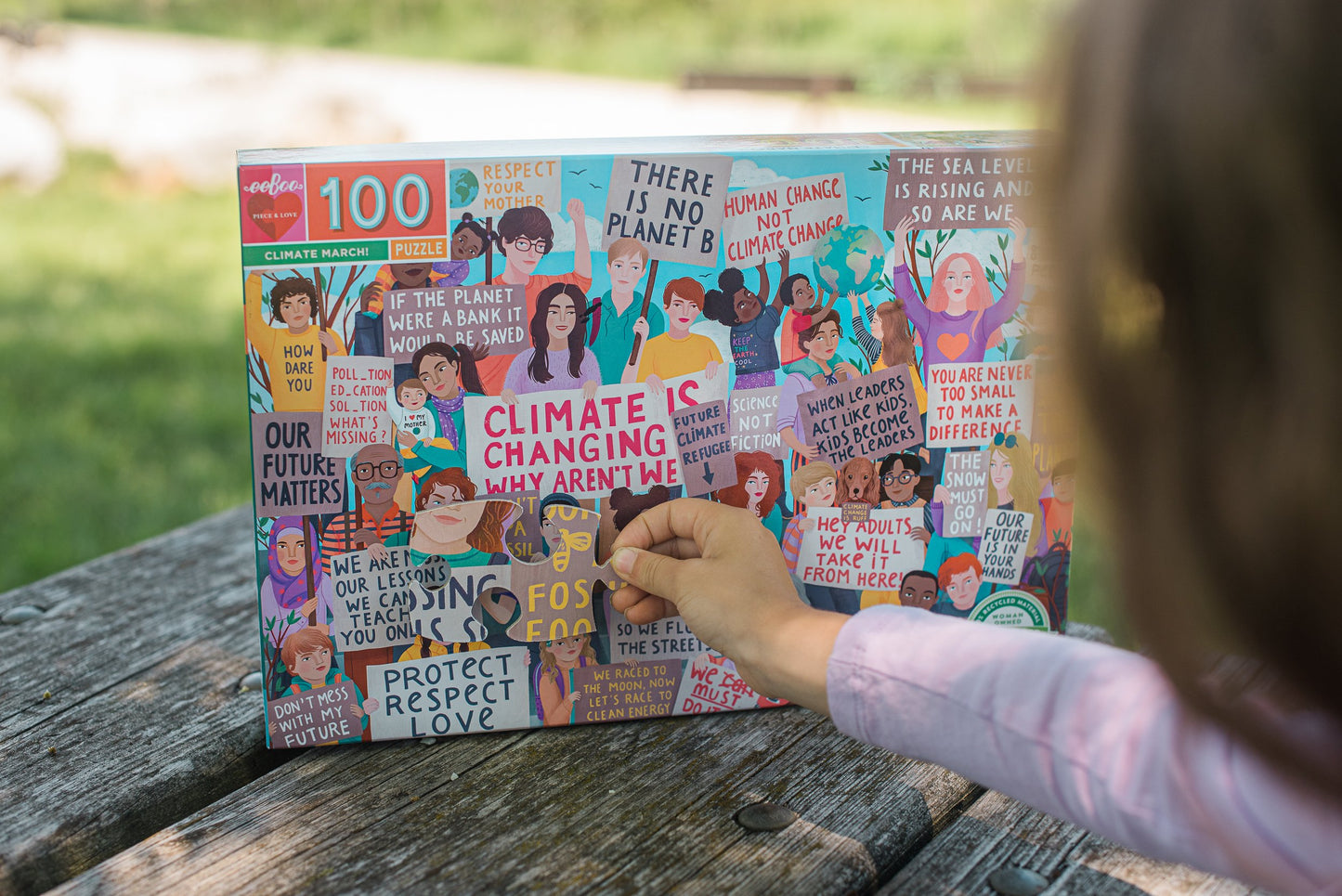 Climate March 100 Piece Puzzle