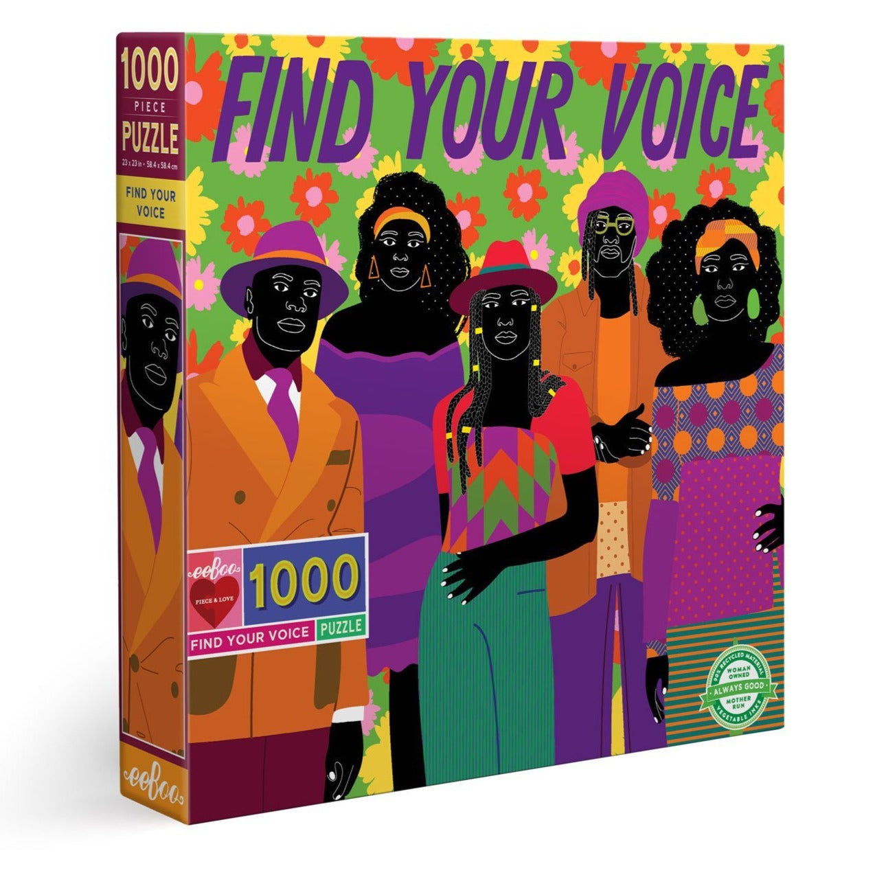 Find Your Voice 1000 Piece Square Puzzle