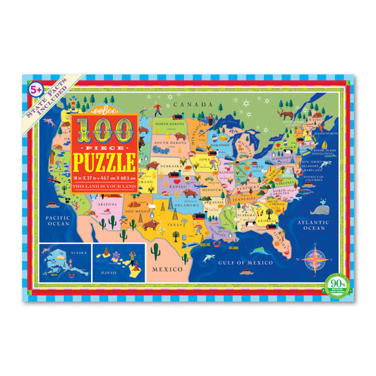 This Land is Your Land United States 100 Piece Puzzle
