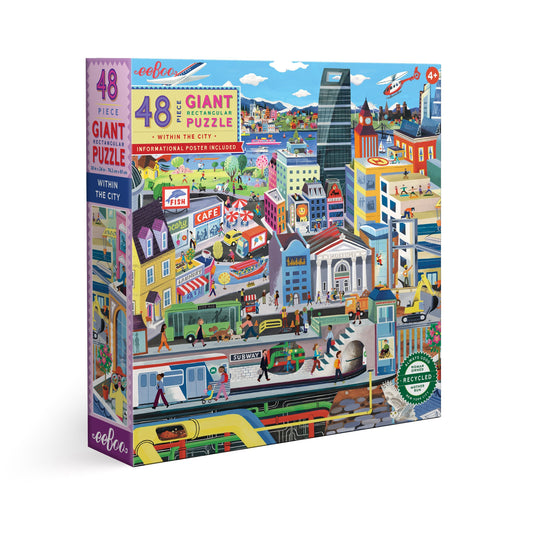 Within the City 48pc Giant Puzzle