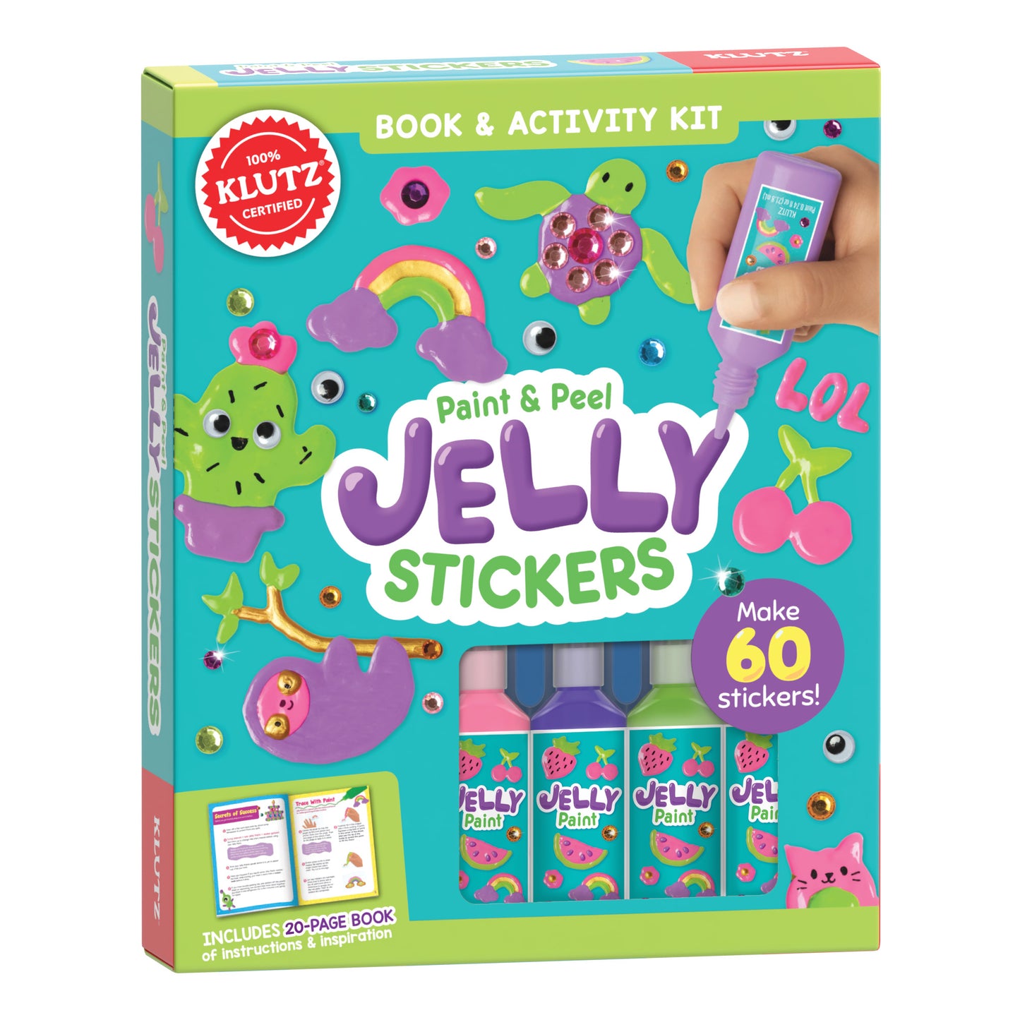 Paint N Peel Jelly Stickers