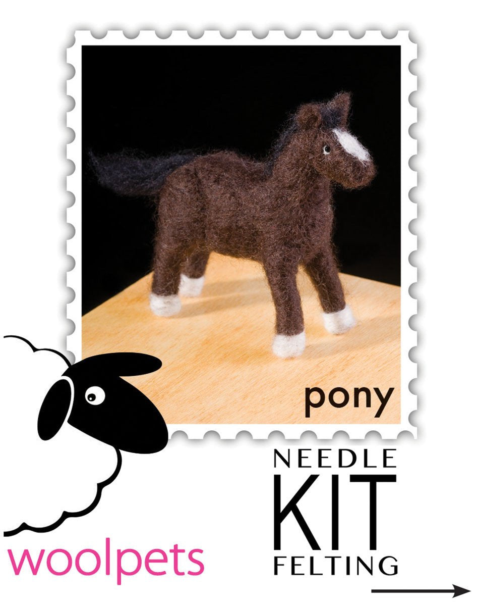 Pony Needle Felting Kit - Intermediate
