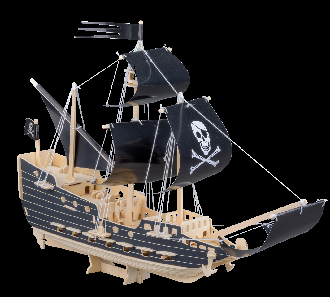Queen Anne's Revenge Pirate Ship Kit
