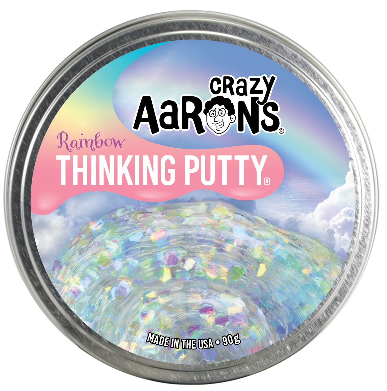 Rainbow Sparkle Thinking Putty