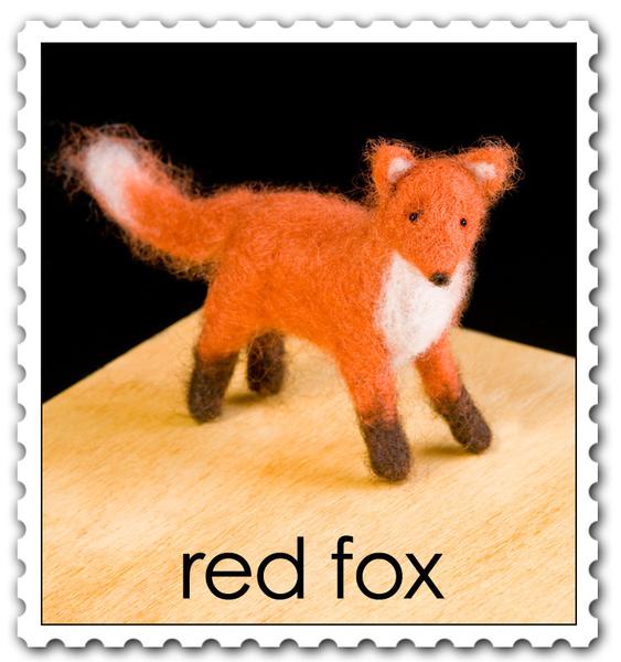 Red Fox Needle Felting Kit - Intermediate