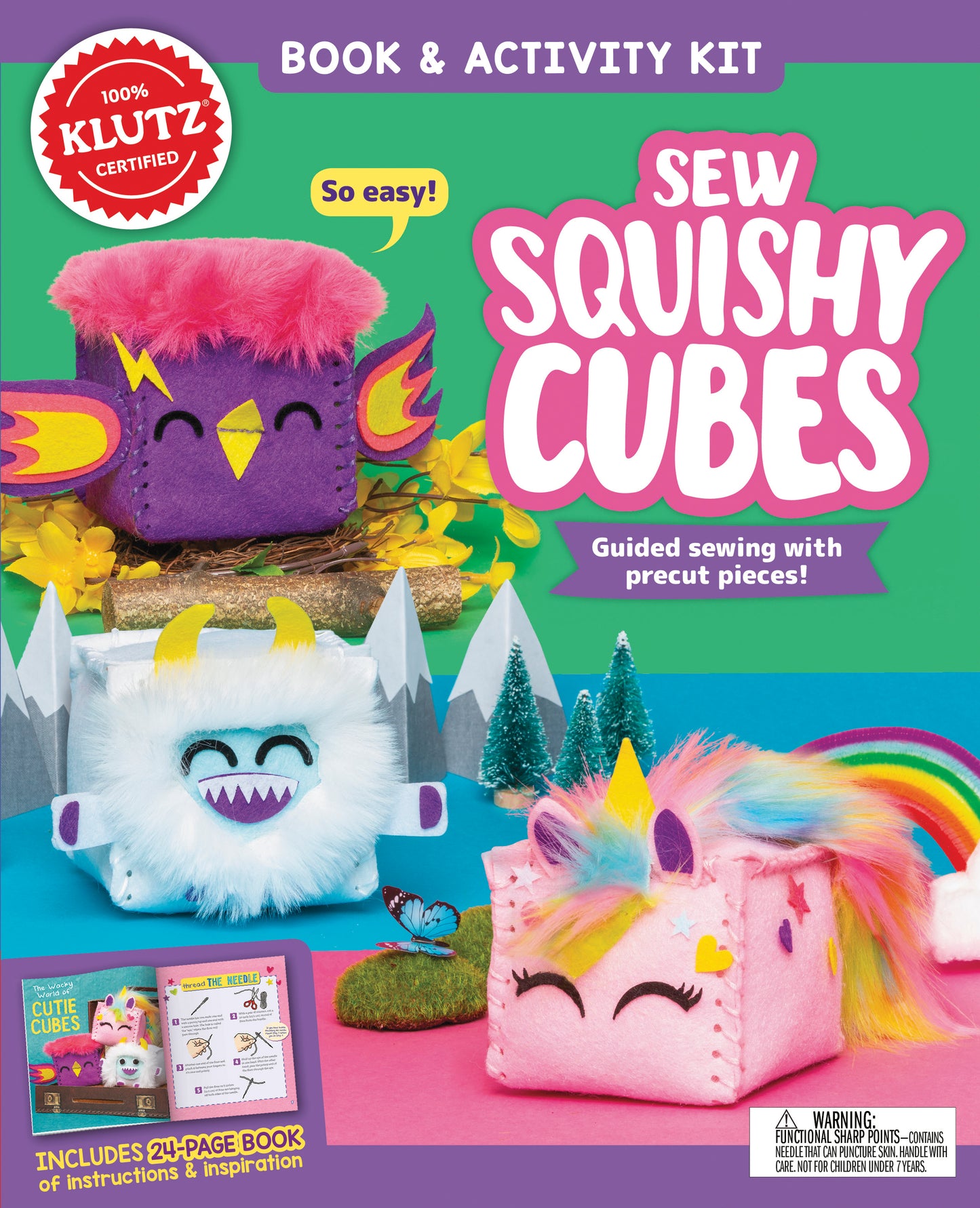 Sew Squishy Cubes