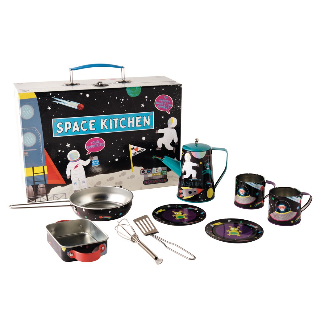Space Kitchen Tin Kitchen Set