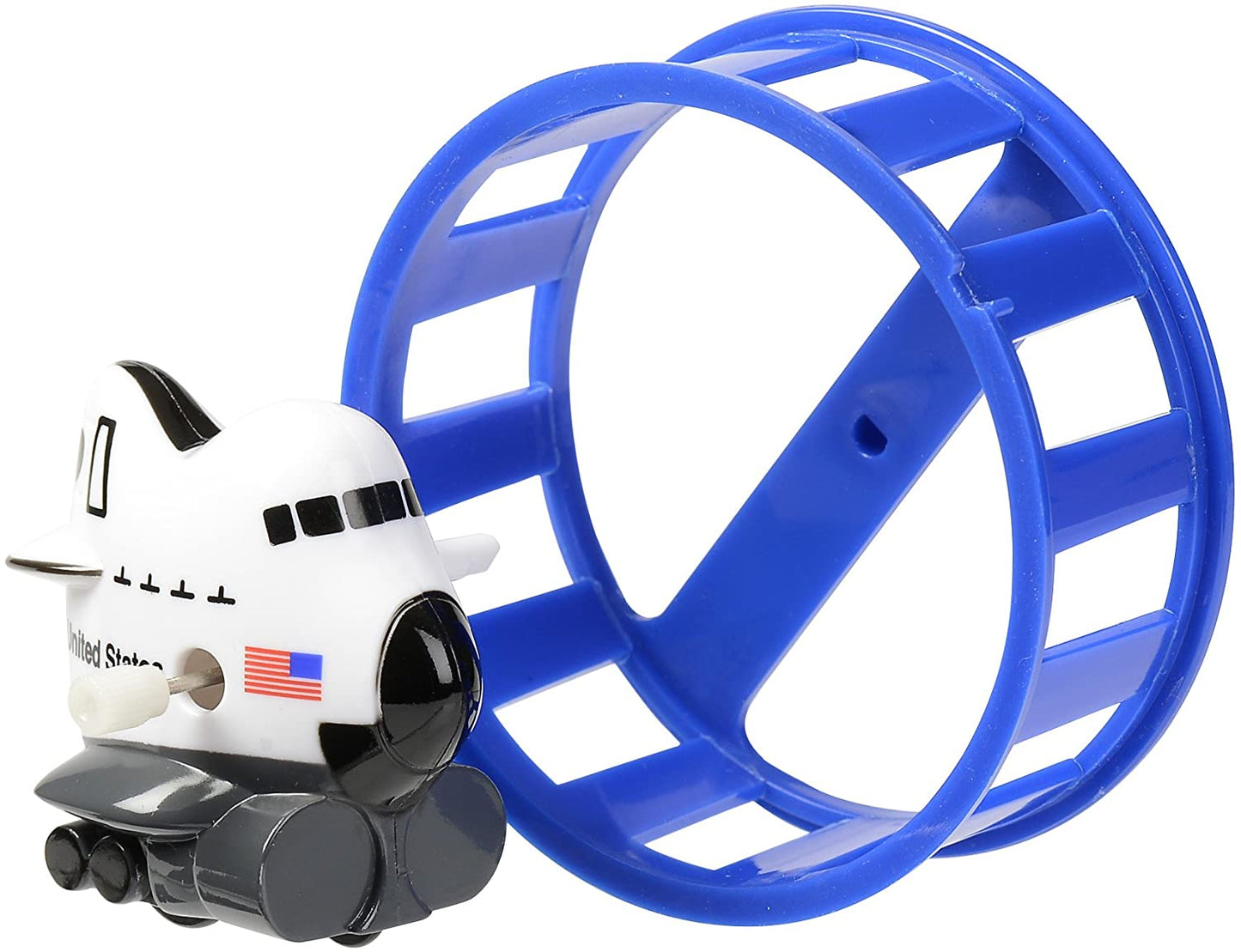 Space Shuttle Wind-Up Wheely Fun Roller