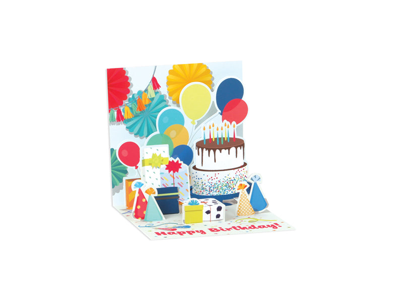 Birthday Party Mini Pop-Up Card