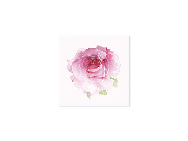 Pink Roses Mini Pop-Up Card