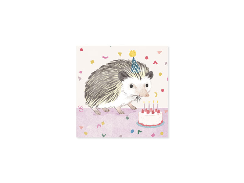 Hedgehog Mini Pop-Up Card