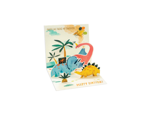 Dinosaurs Mini Pop-Up Card