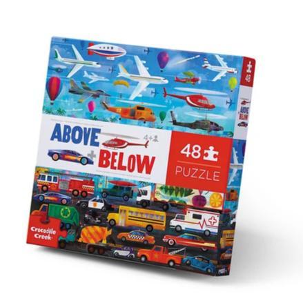 Above & Below 48 Piece Puzzle - Things That Go