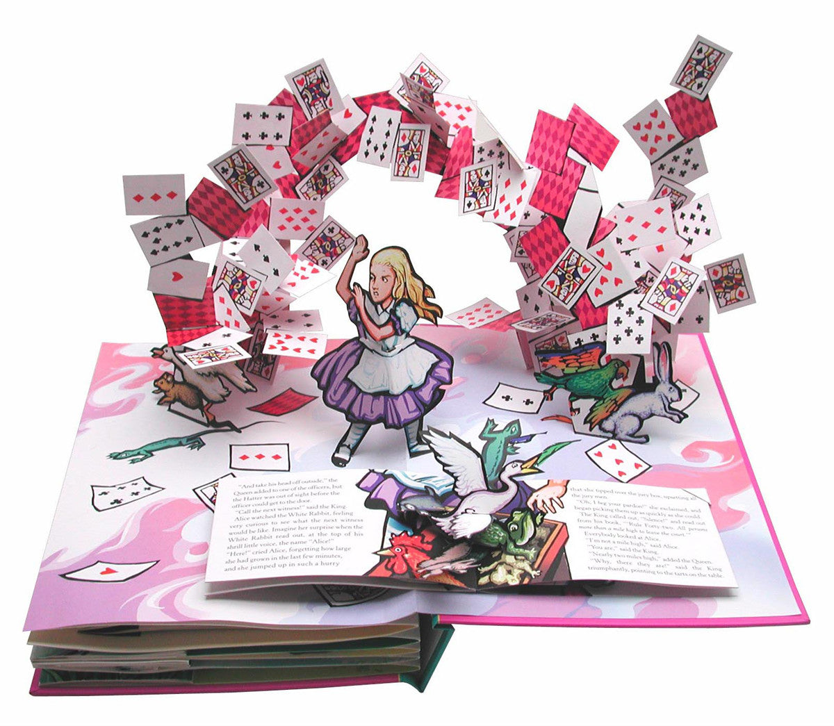 Alice's Adventures In Wonderland Pop-Up Book