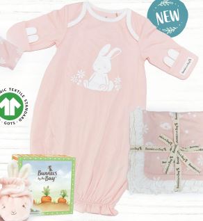 Bunnies By The Bay Gown 0-3 Months