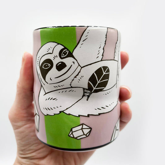 Lucky Sloth Cup - 9oz, Large