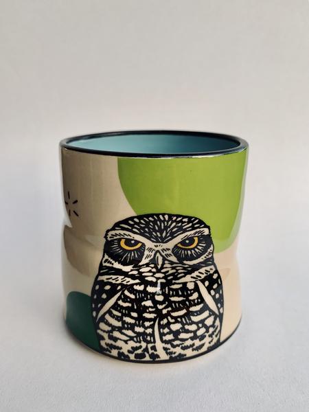 Lucky Burrowing Owl Cup - 6oz, Medium
