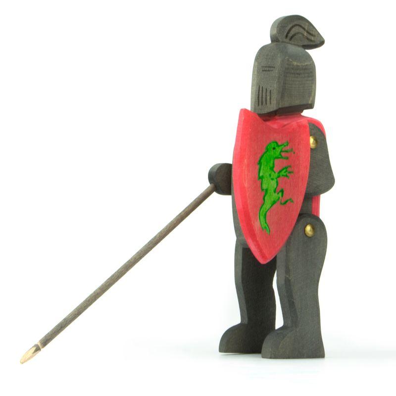 Black Knight with Horse (2 Piece Set)