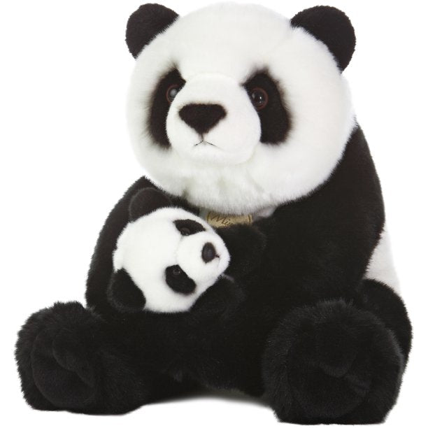 15" Panda With Cub