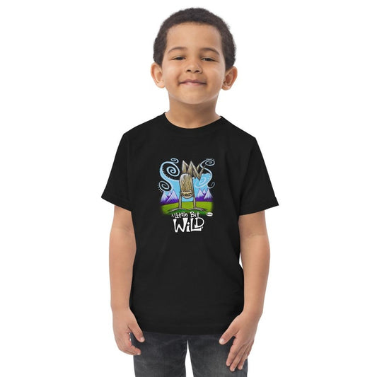 Sasquatch - A Little Bit Wild Toddler T-Shirt