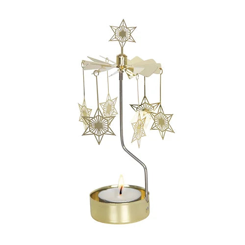 Art Deco Star Rotary Candleholder