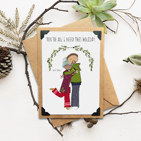 Rather Puckish Holiday Greeting Card - Multiple Styles