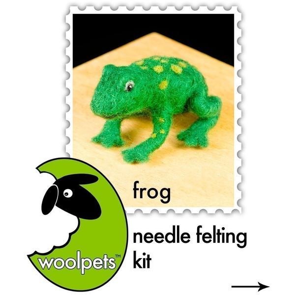 Frog Needle Felting Kit - Intermediate