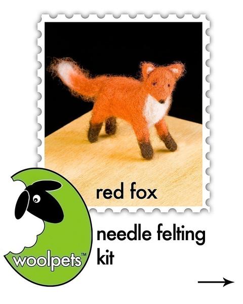 Red Fox Needle Felting Kit - Intermediate