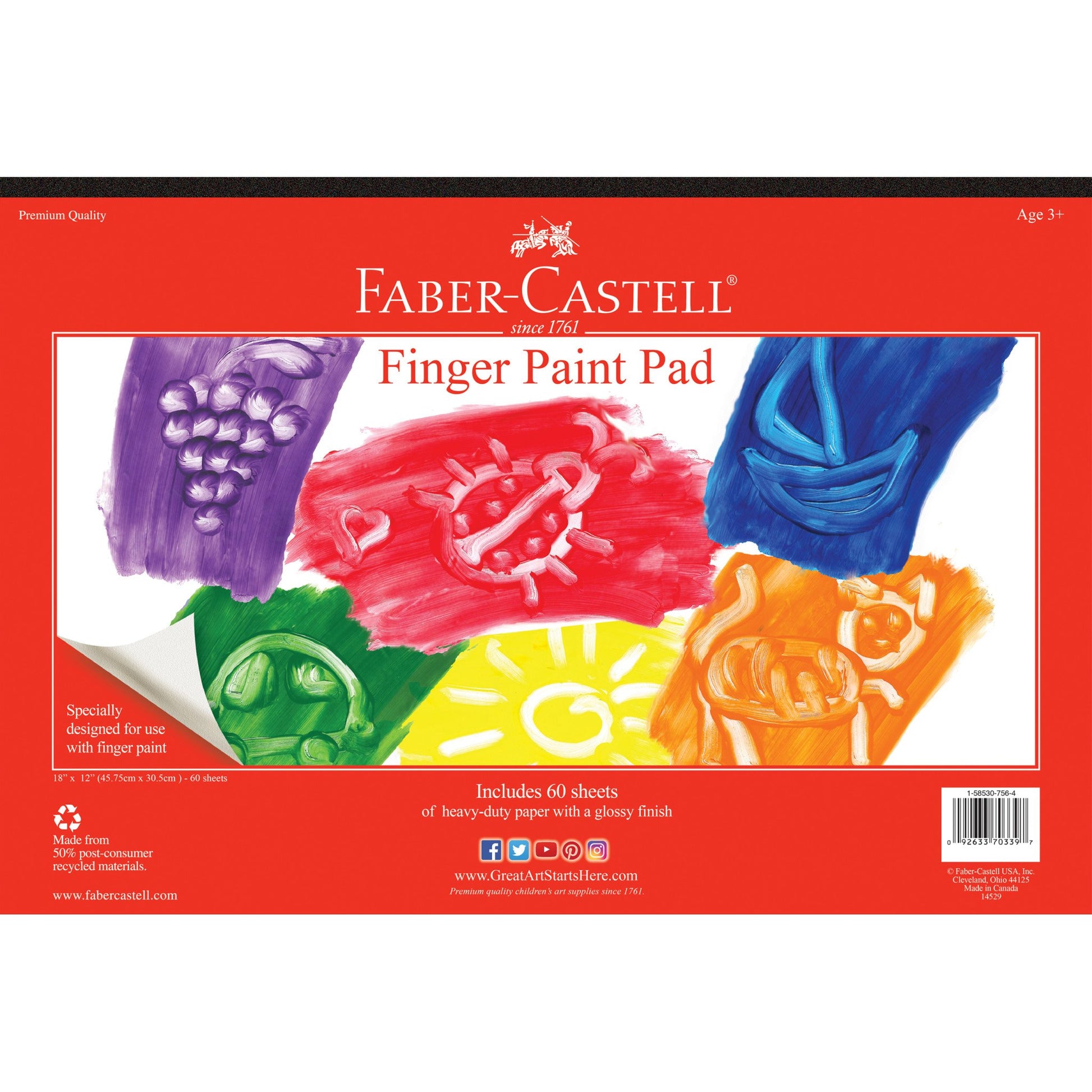 Finger Paint Pad – Clover Toys