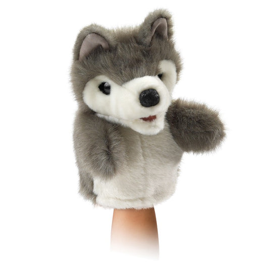 Little Wolf 9" Hand Puppet