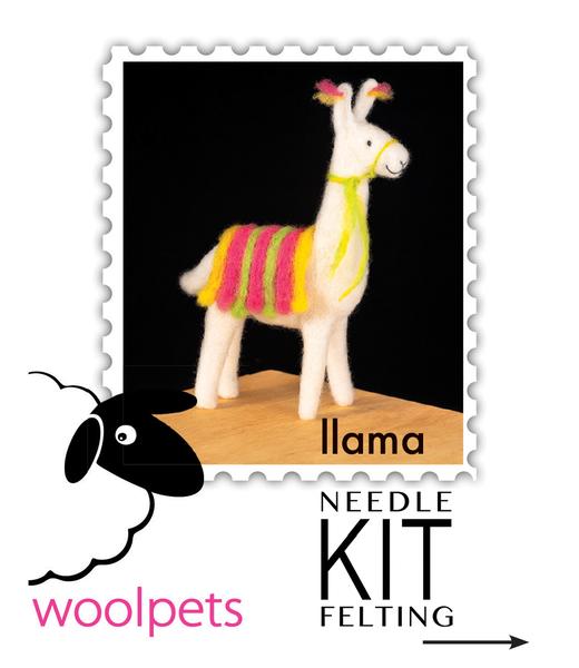 Llama Needle Felting Kit - Intermediate