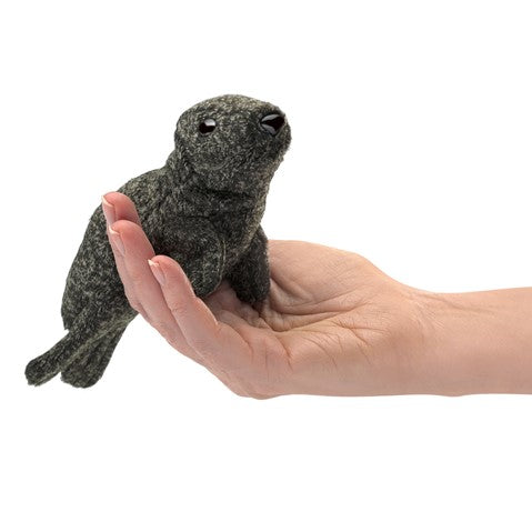 Mini Harbor Seal Finger Puppet