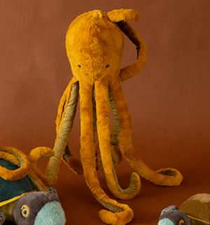 Tout Autour du Monde Octopus Plush