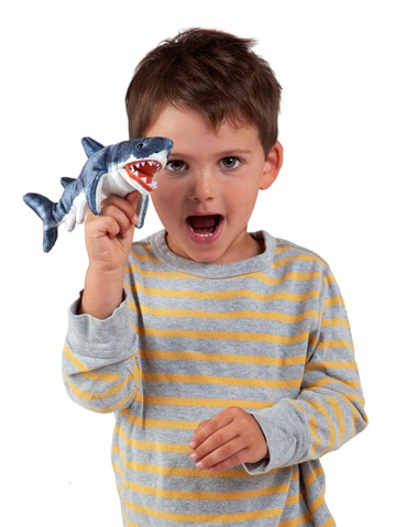 Mini Shark Finger Puppet